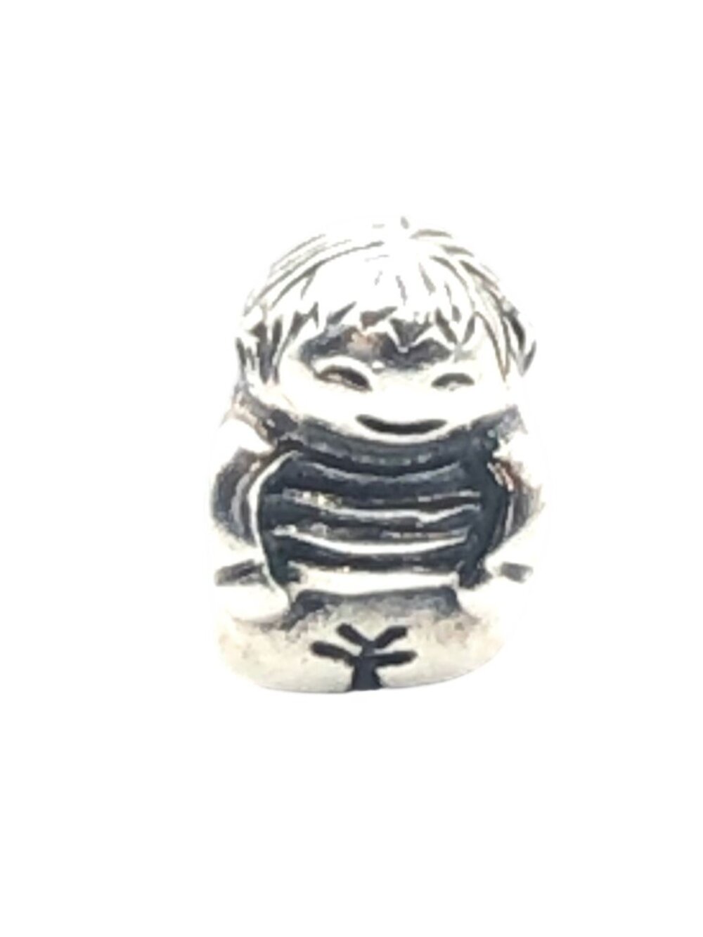 Pandora Boy Charm Sterling Silver Family Bead Retired